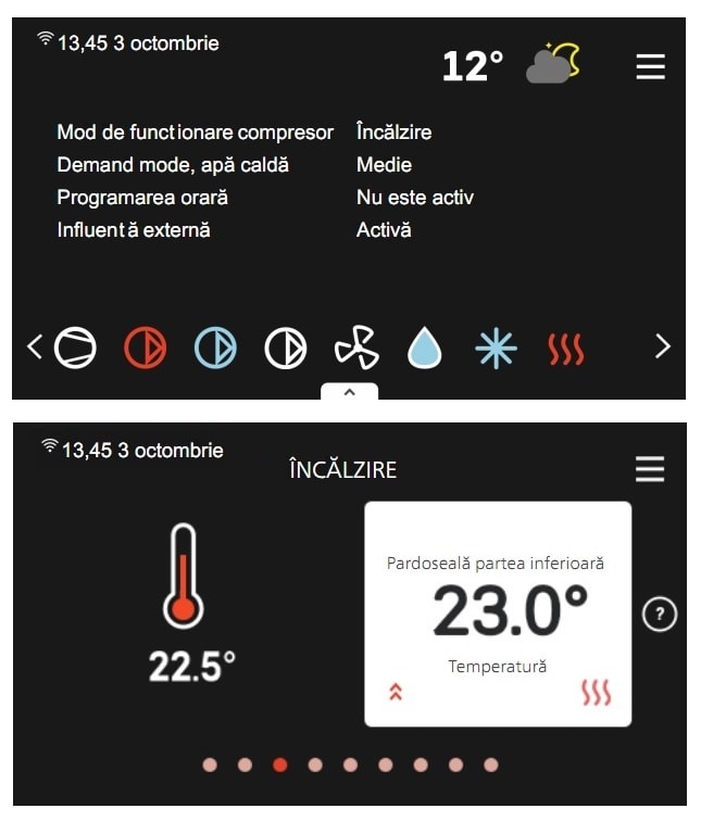 functionare dupa prognoza meteo