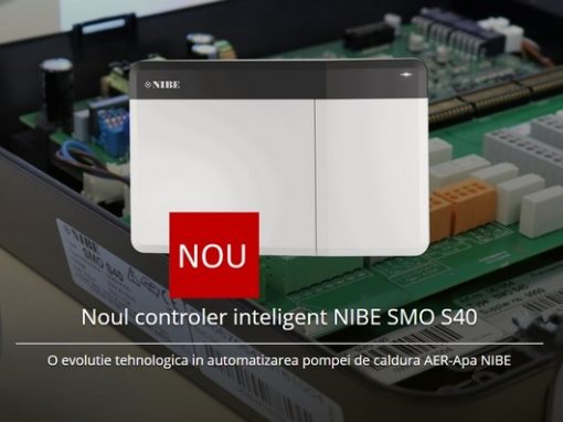 Noul controler inteligent NIBE SMO S40