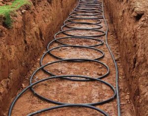 serpentina orizontala pompa de caldura nibe